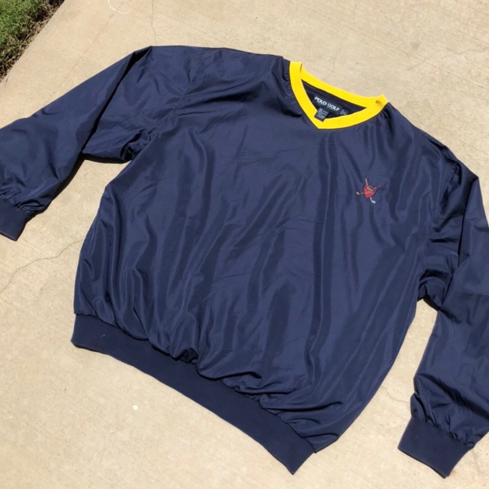 Vintage Polo Ralph Golf Waterproof Windbreaker